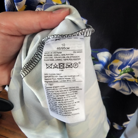 Banana Republic Strapless Flroal Dress - Picture 4 of 5